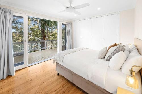 景觀, Treetop Retreat Northern Beaches with Stunning Pittwater Bay Views in 北灘