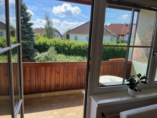 Balkons/terase, Ferienwohnung in Nöchling (Ferienwohnung in Nochling) in Sankt Nikola An Der Donau