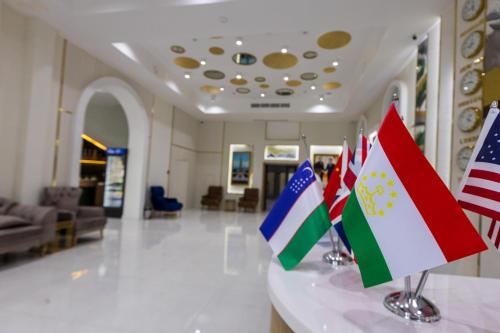 大廳, Firdavsi Hotel in 杜尚貝