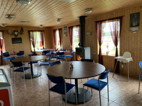 레스토랑, Camping Fredrika-Braber in 프레드리카