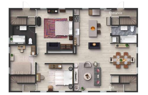 Historic 1st Floor Apartment in Central Warren in Warren, USA