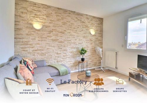 Le Factory - Grand & Lumineux - Mon Groom - Location saisonnière - Troyes