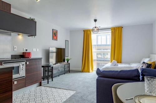 Modern Studio Flat in Birmingham City Centre, Birmingham (fotografie 10)