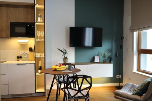 Apartament Zdziechowskiego with Parking and AC, Mokotów, Varsavia