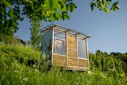 Deda Vinko Off Grid Cabin in Moždenec