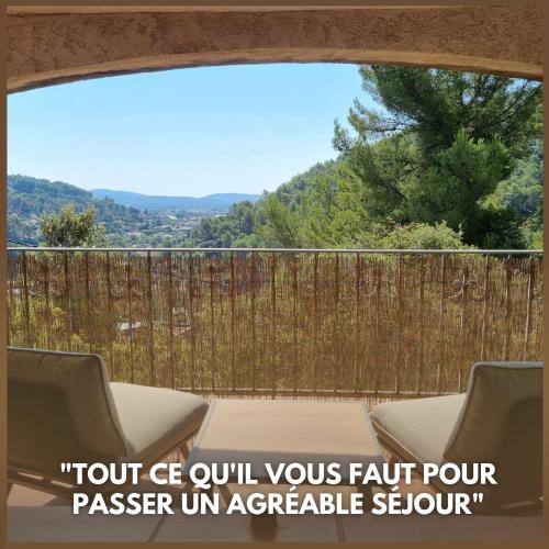 Maison les terrasses de Toucas