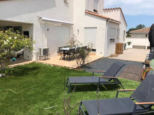 tuin, La maison de Julie et Franck in Corneilla-Del-Vercol