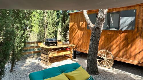 Superbe Roulotte de charme in Bagnols-en-Foret