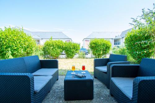 Garden, L'Ecume doree I Centre Ville & terrasse in Goandour
