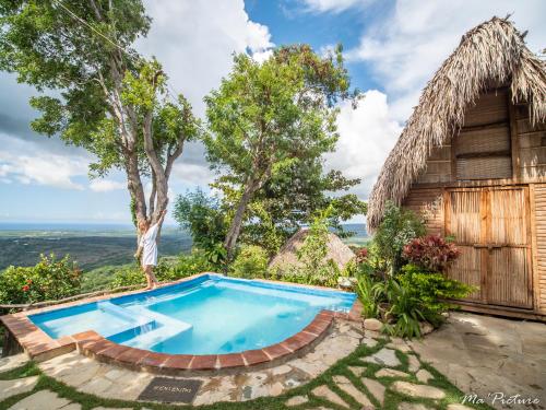 Peldbaseins, Ecolodge Tubagua Puerto Plata in Tubagua