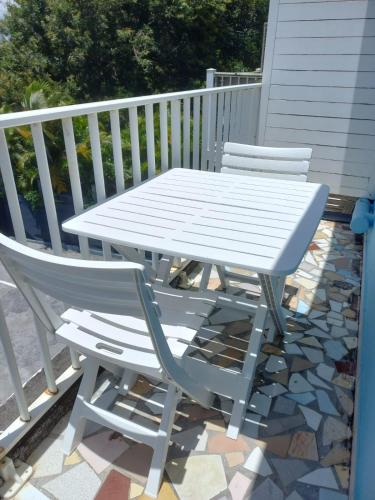 Balcony/terrace, Seaview in Petit-Bourg