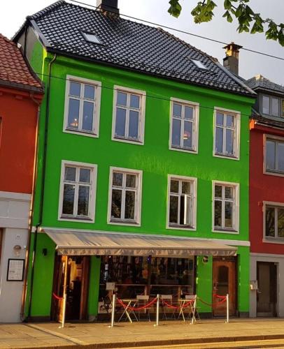 The Green House - Spacious Loft in center of Bergen