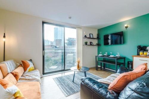 Modern 2BR near Manchester city centre - Free parking garage, Manchester (fotografie 2)