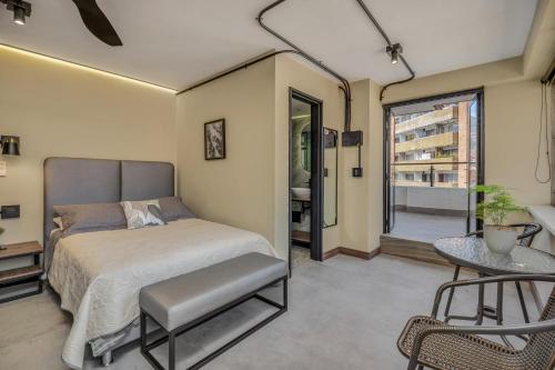 1 double bed