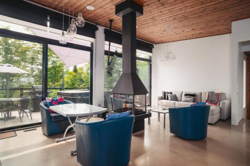 . Loft Exécutif CherLieu de luxe avec vue sur golf et montagnes