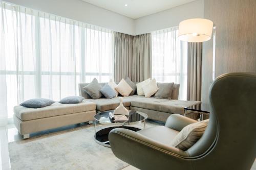 Luxe 2BR Haven with Spectacular Burj Khalifa & Dubai Frame Views By ĀYA Boutique, Dubaï (photo 7)