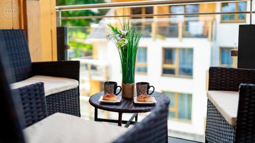Varanda/terraço, Apartamenty Good Time- Centrum, blisko wyciągu i szlaków (Apartamenty Good Time- Centrum, blisko wyciagu i szlakow) in Szklarska Poreba