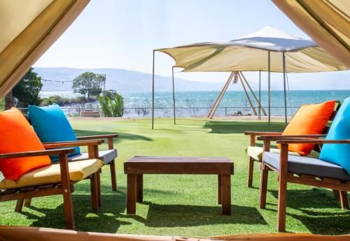주변 환경, Mia Glamping kinneret in 하온