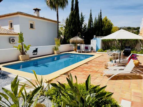 Naranja - sea view villa with private pool in Benissa, Benissa (fotografie 3)