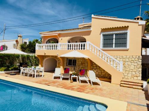 Naranja - sea view villa with private pool in Benissa, Benissa (fotografie 4)