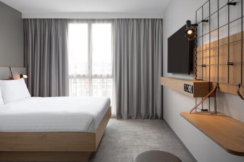 1 double bed