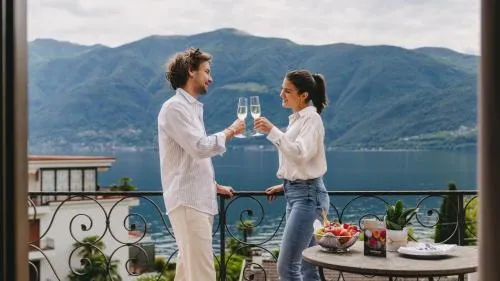 Boutique Hotel Sunstar Brissago am Lago Maggiore in Brissago, Schweiz