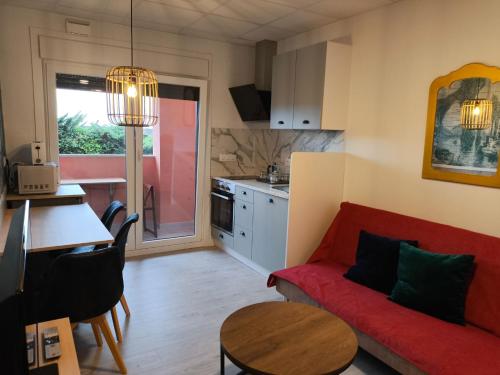 Konyha, Luxury Singular Apartments Orange in Teo