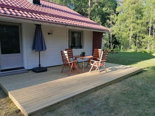 Villa Zinkgruvan Ferienhaus am See in Alleinlage in Hammar