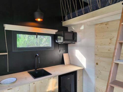 Moose home Tiny House Basalt in Cros (Auvergne)
