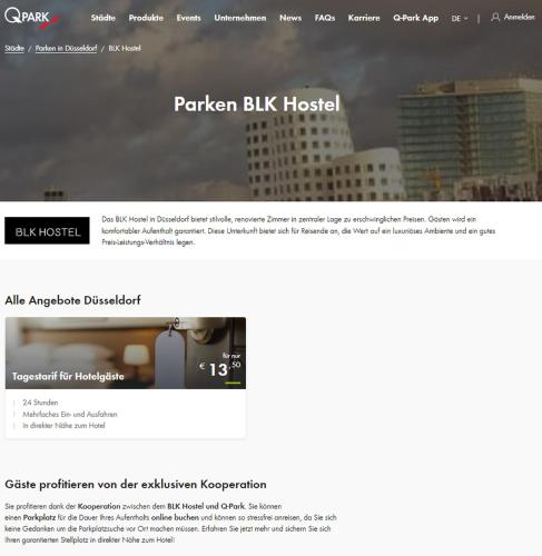 BLK Hostel in Dusseldorf