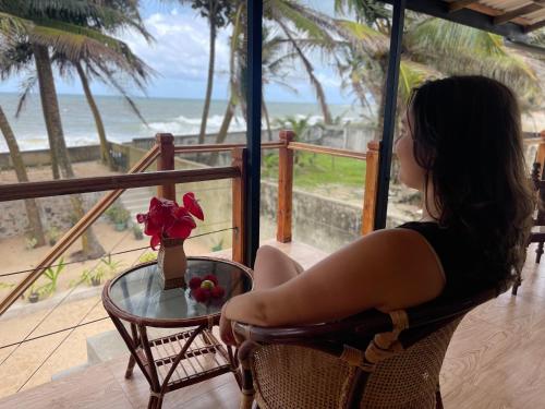 Balkong/terasse, Blue Maalu Resort in Hikkaduwa