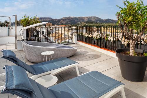 Erkély/terasz, Catalonia Ronda near Arab fürdő