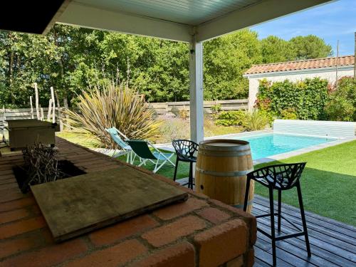 La villa des Épicuriens - Arès - Bassin d'Arcachon - Location, gîte - Arès