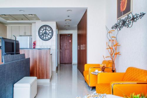 Facilities, JVC Studio Rooftop Pool & Gym Golf Course View near Dubai Sports City