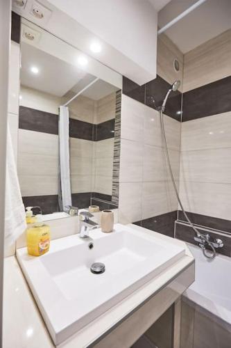 ห้องน้ำ, Zoé apartman, központhoz közel (Zoe apartman, kozponthoz kozel) in อุยเกร์ต