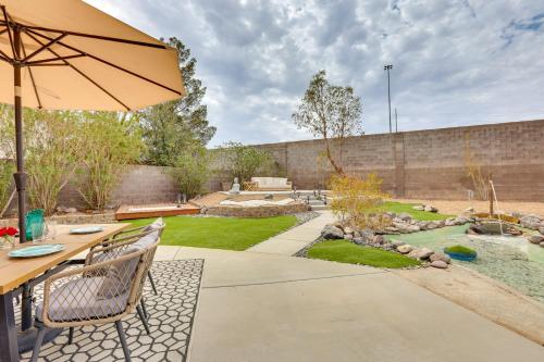 Upgraded Henderson Home with Tranquil Water Garden