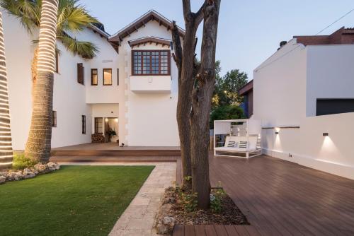 ระเบียง/ชานเรือน, La Moderna Suites in เอสเท