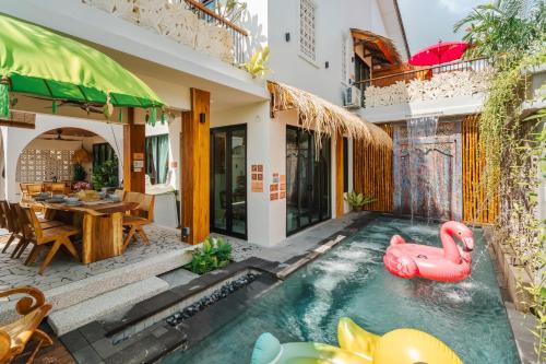Exterior view, The Umane Luxury Balinese Private Pool Villa 5BR in Klebang