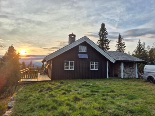 Cozy log cabin at beautiful Nystølsfjellet in Gol