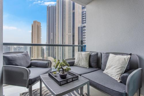 Sky-high 1br With Breathtaking Burj Khalifa View, Dubai (foto 4)