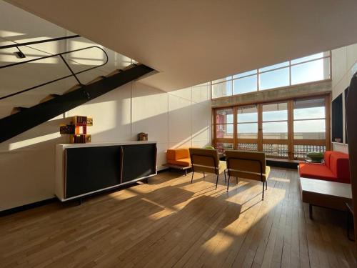 Duplex le Corbusier vue mer, Marseille (fotografie 8)
