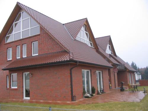 A szálláshely kívülről, Feriendomizil im Aller Leinetal bei der Fachwerkstadt Celle in Hambuhren