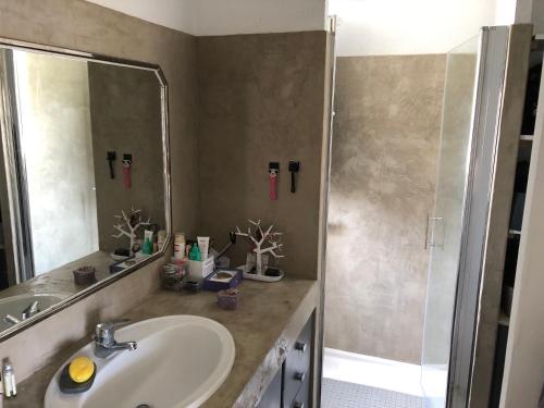 Badkamer, La maison de Julie et Franck in Corneilla-Del-Vercol