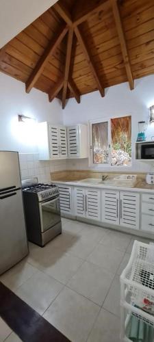 ห้องครัว, Chalet tropical au cœur de Las Terrenas in เอล เซนโตร