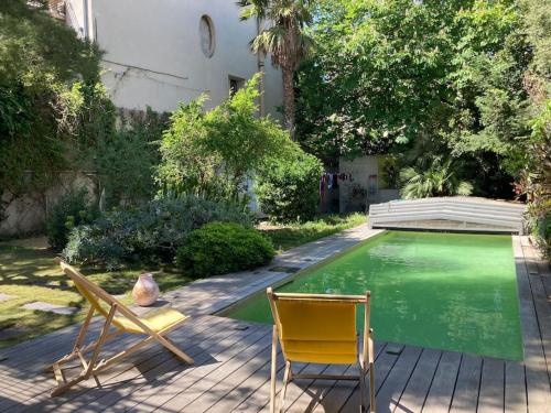Grande Villa jardin et piscine à Endoume, Marseille (fotografie 8)