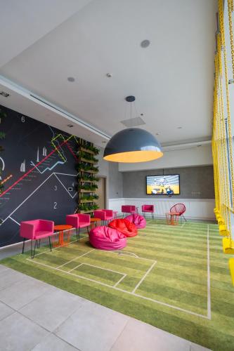 Lobby, ibis Styles Dubai Airport Hotel in Dubai International Airport