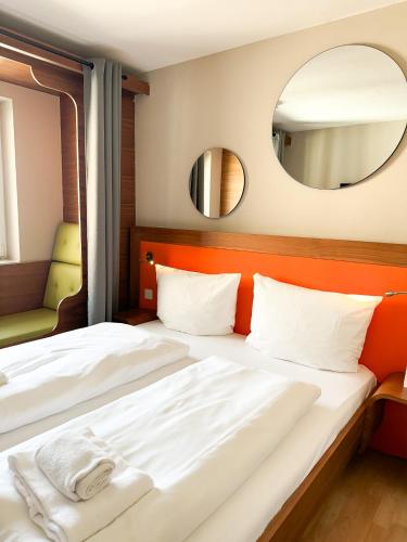 1 double bed