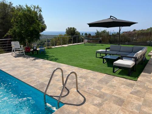 Maison de Rêve avec Piscine Privative et Vue sur Mer - Proche Barcelone et Port Aventura