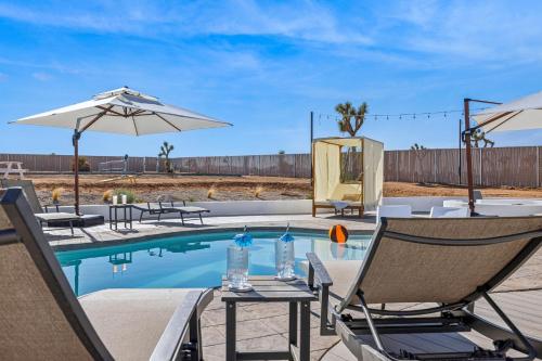 Harmony Home ft Pickleball near Joshua Tree National Park in Yucca Valley, Vereinigte Staaten von Amerika