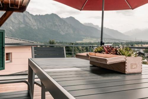 Aussicht, Casa Marie in Landquart